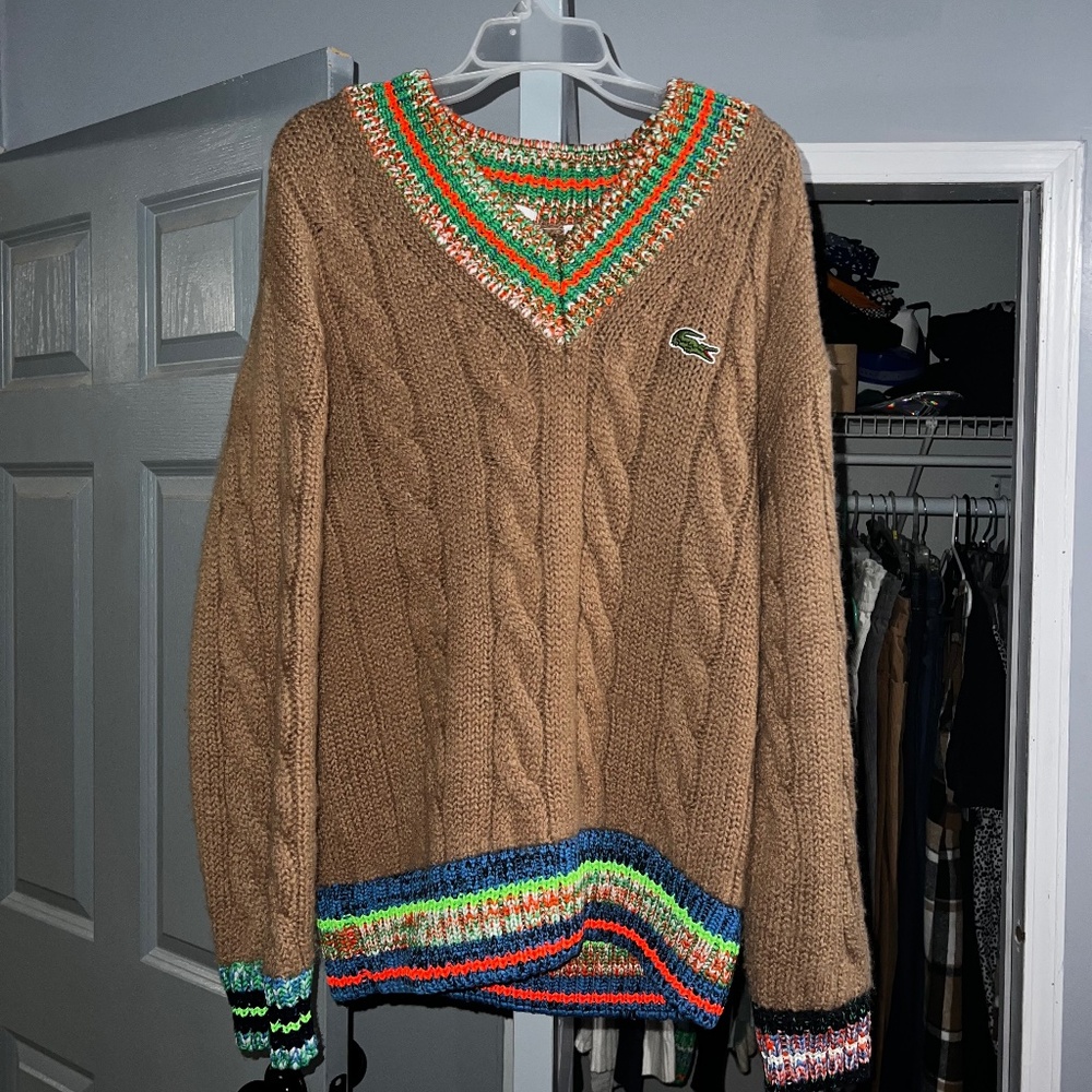 Wool blend Lacoste unisex sweater